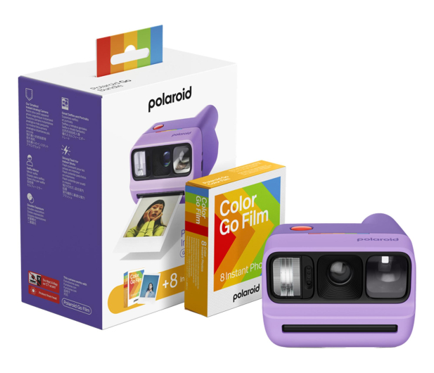 Polaroid Go Gen 3 fioletowy + wkłady (8 zdjęć) - 1600902 - zdjęcie 2